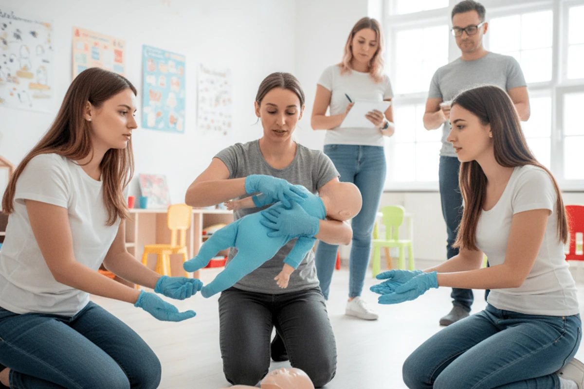 Formation aux gestes de premiers secours enfant et nourrisson