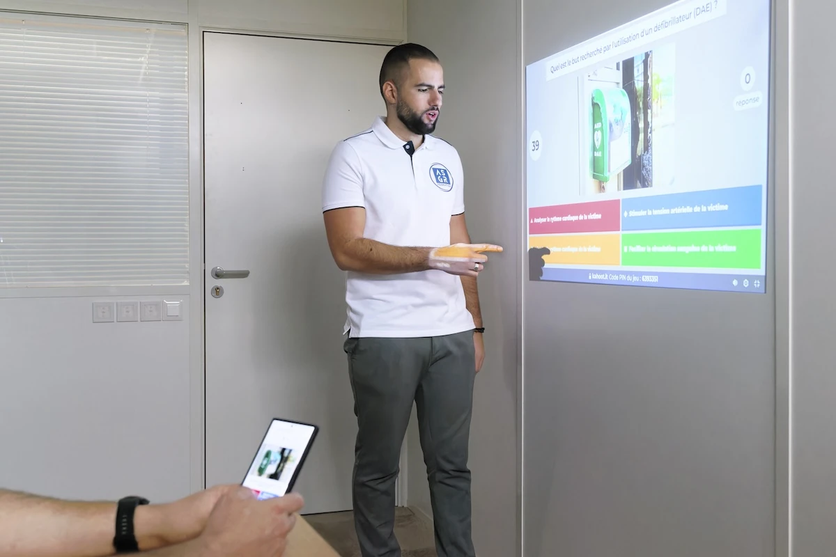 Organisme de formation incluant des jeux dans ses sessions